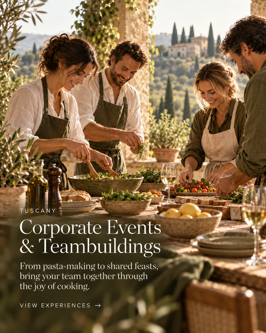 Tuscany: Corporate Events & Teambuildings