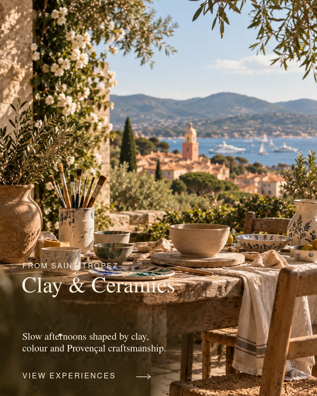 St. Tropez: Clay and Ceramics