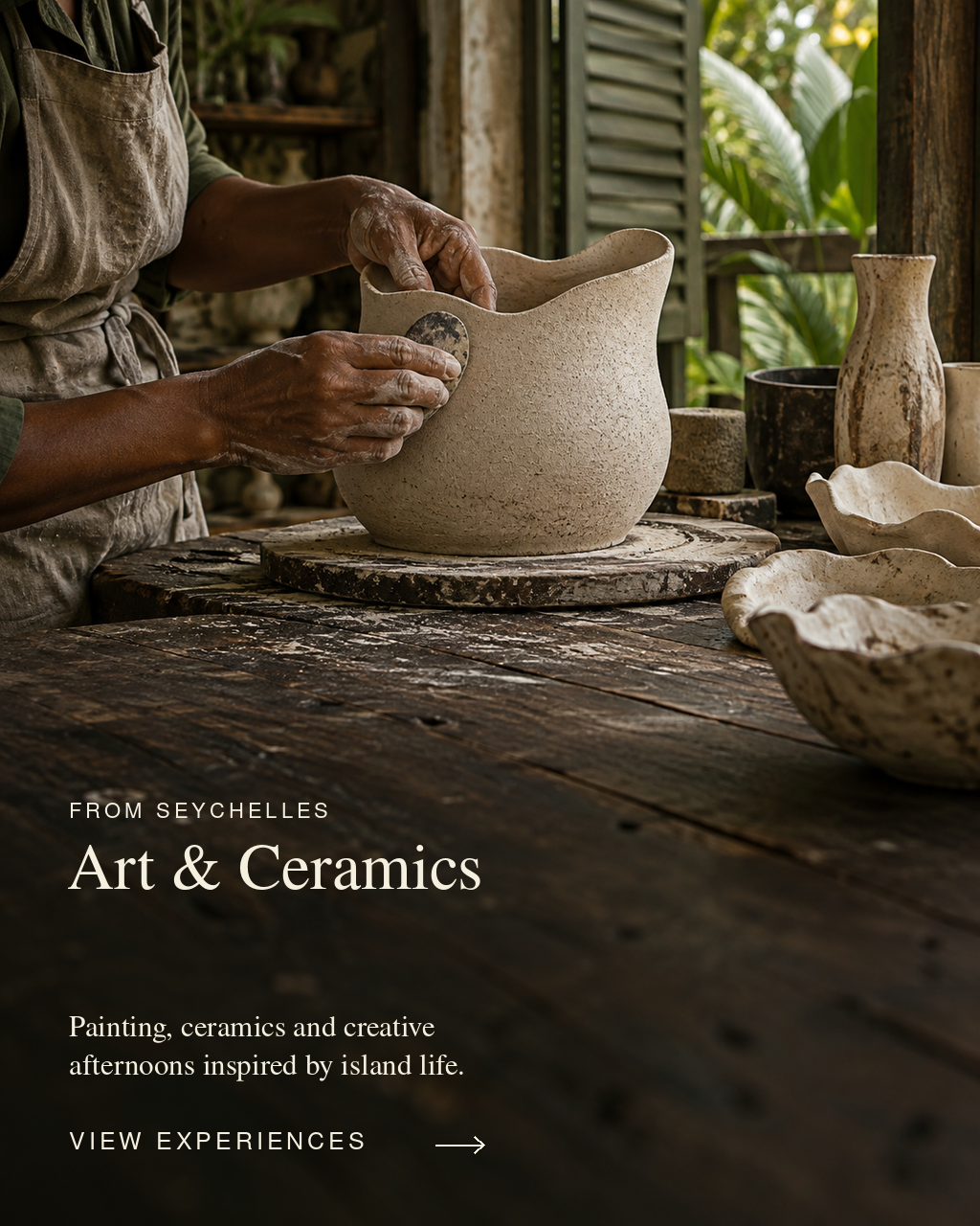 Seychelles: Art and Ceramics