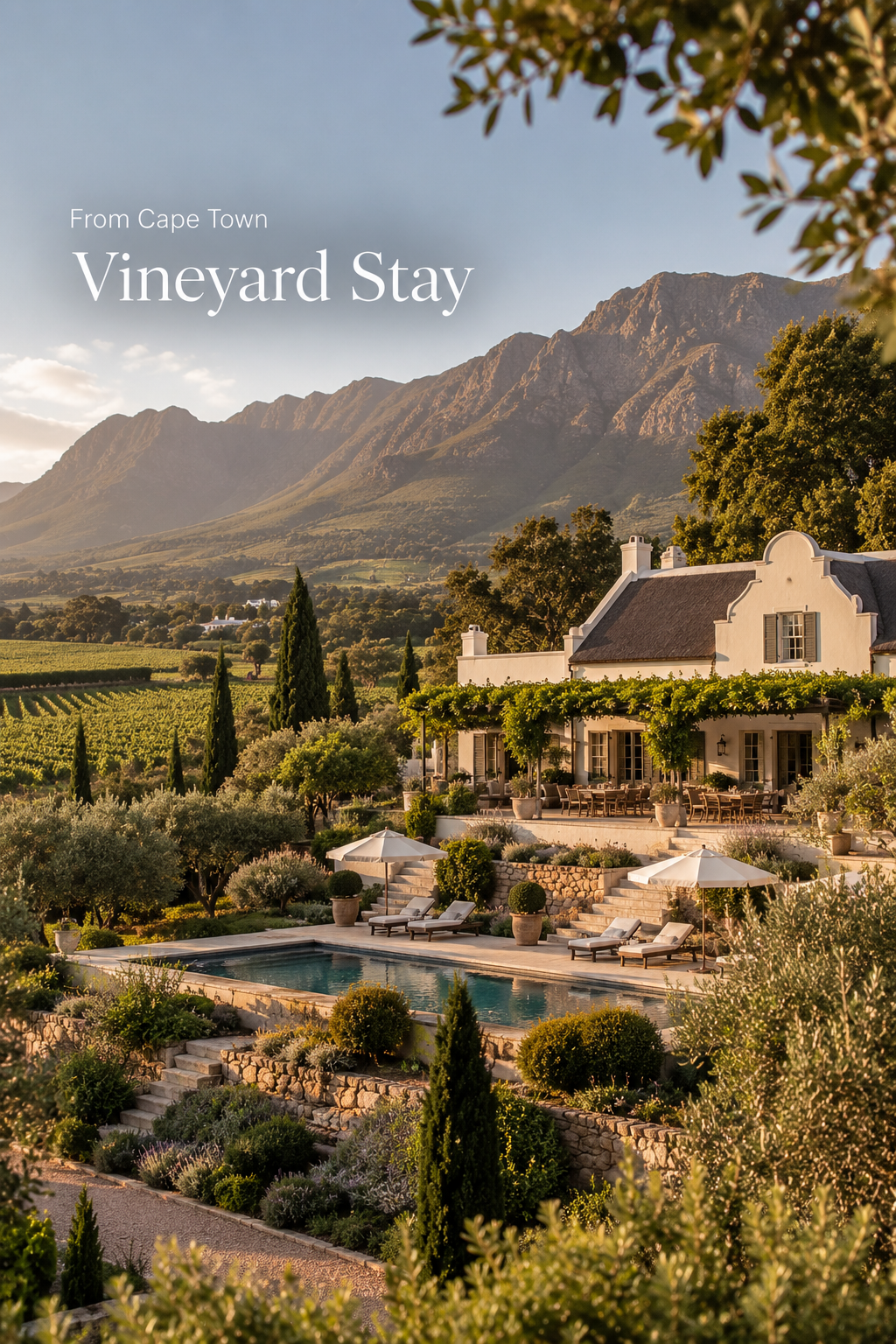 Cape Town: Vineyard Stay