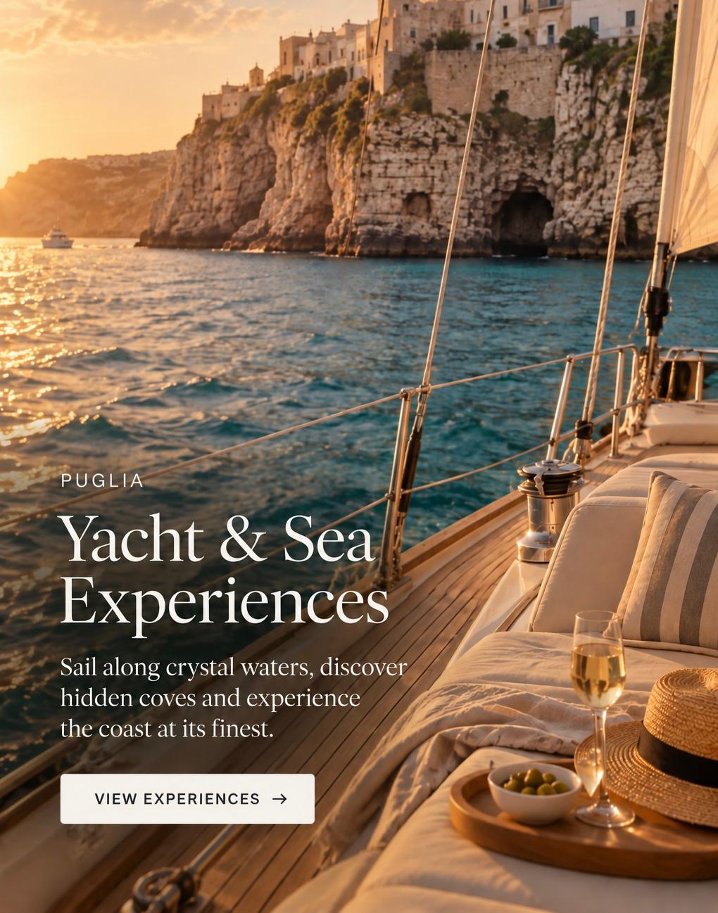 Puglia: Yacht & Sea Experiences