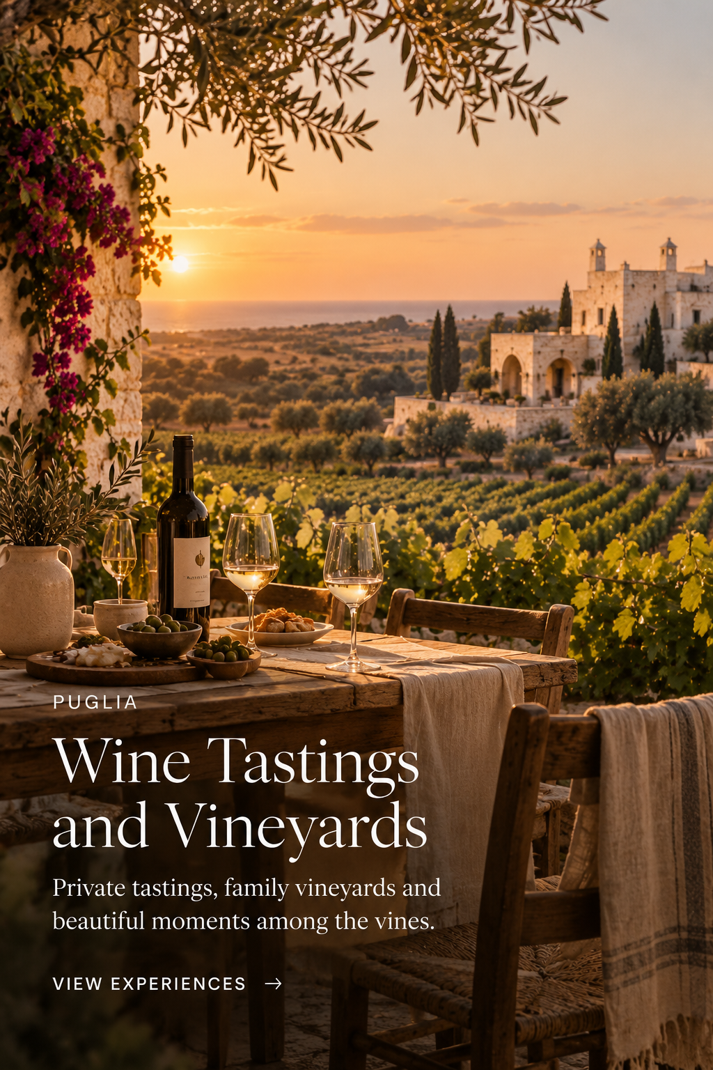 Puglia: Wine Tastings and Vineyards