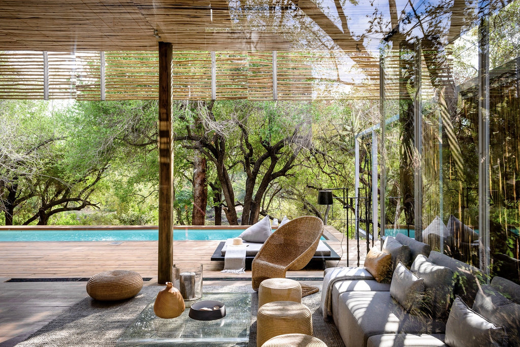 Kruger National Park - Modern Glass Villa Living in the African Bush