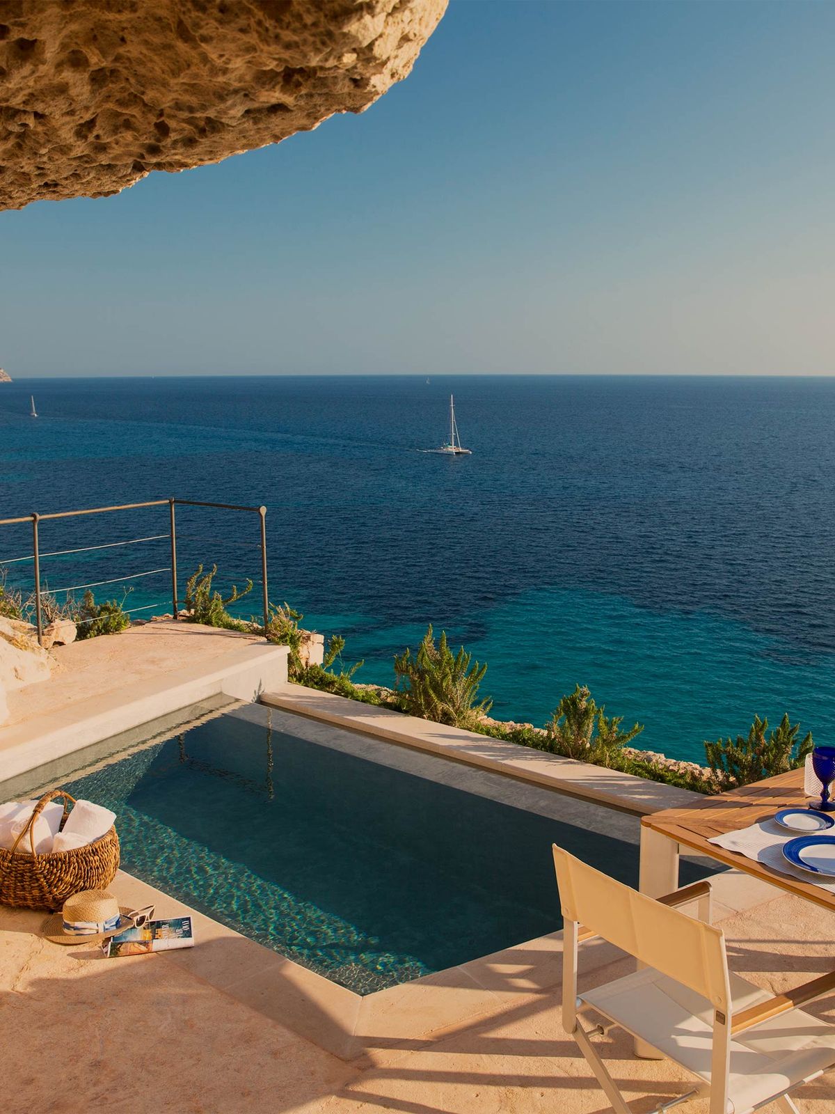 Mallorca - Cliffside Fortress Sanctuary with Private Sea Access