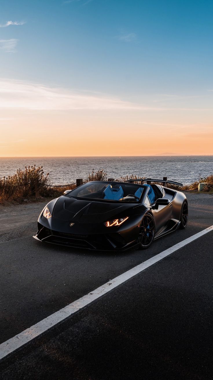 Barcelona Coast Montgat Lamborghini Huracán Evo Spyder Drive