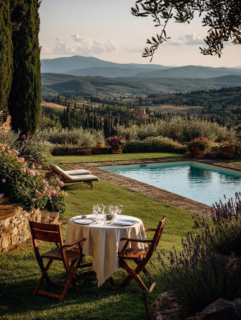 Tuscany - Historic Estate with Farm-to-Table Dining & Sunset Yoga