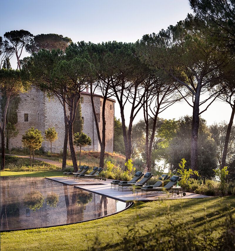 Perugia, Umbria - Restored Castle Retreat with Horses & Organic Wine
