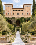 Barcelona: A Romantic Garden Wedding at a Historic Estate