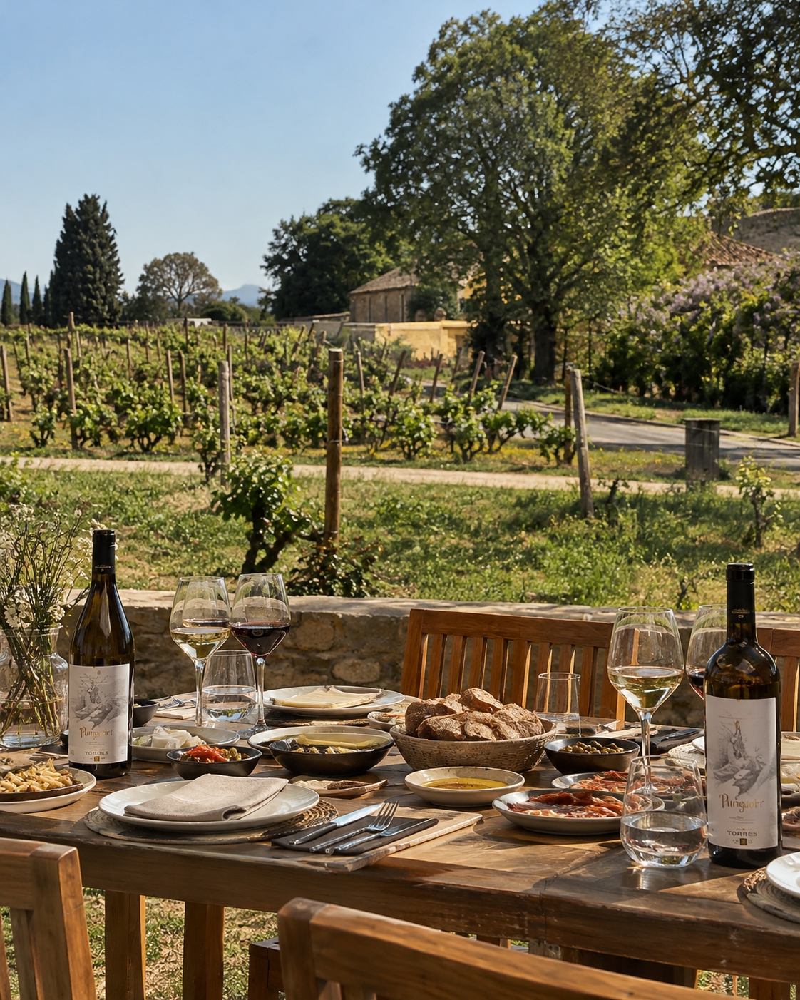 Barcelona: A Vineyard Tour with Gourmet Tapas & Wine Tasting