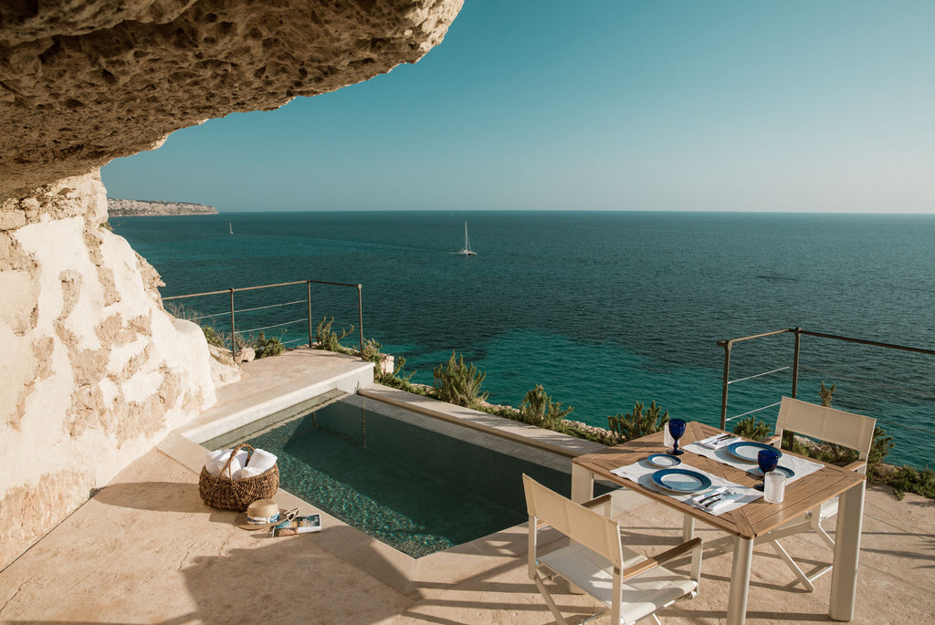 Mallorca – A Historic Fortress Retreat with Private Cliffside Pools & Mediterranean Serenity