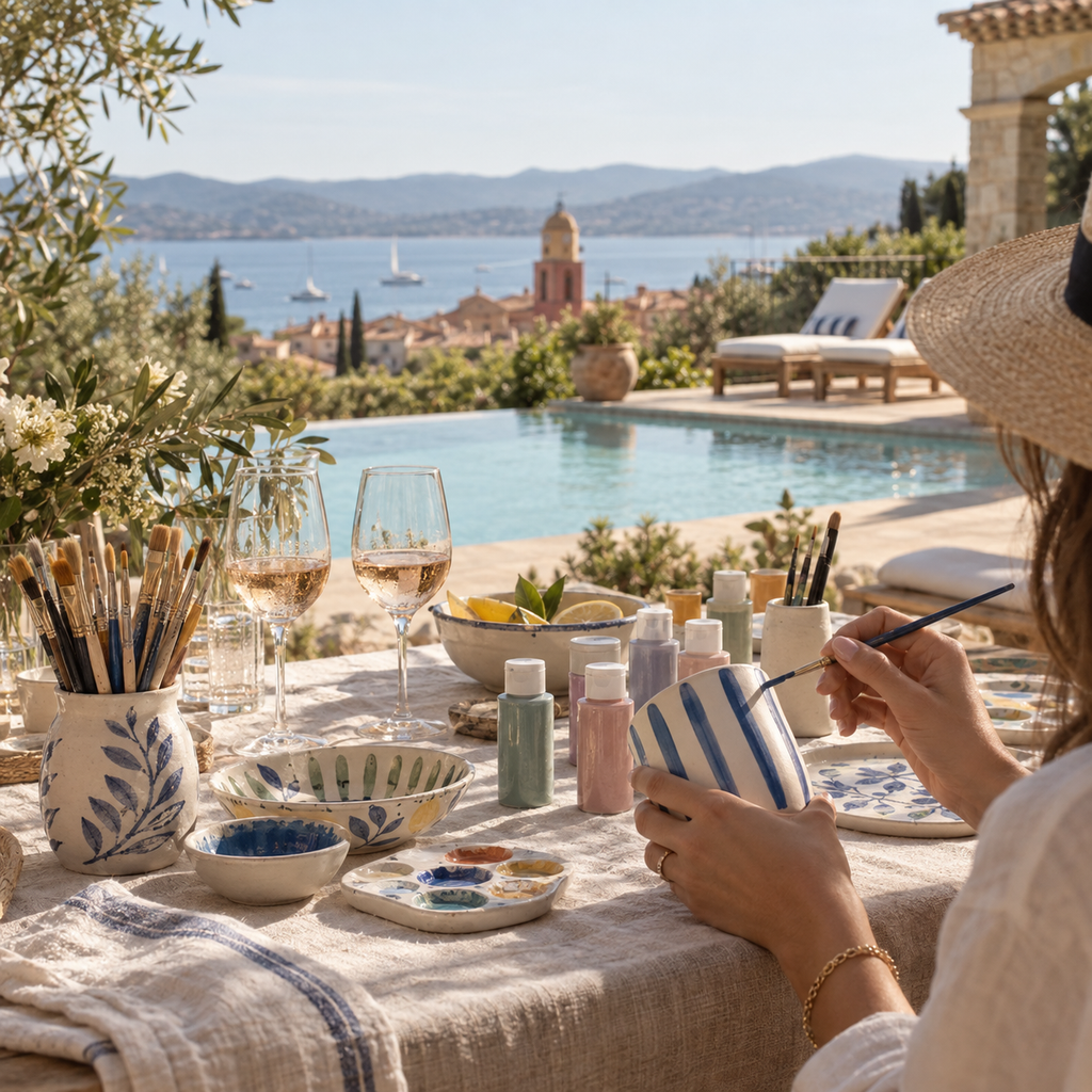 Saint-Tropez: A Ceramic Painting Afternoon
