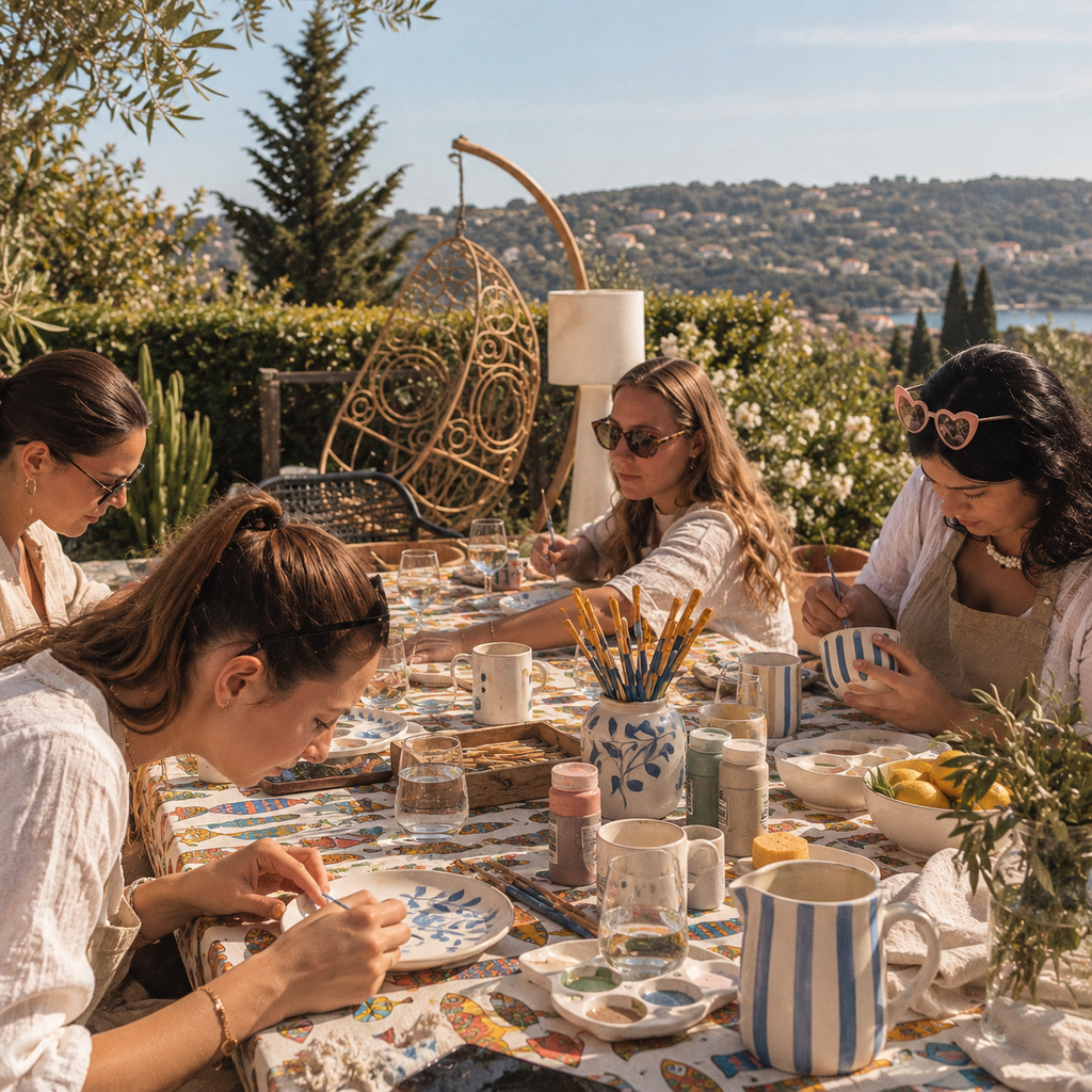 Saint-Tropez: A Ceramic Painting Afternoon