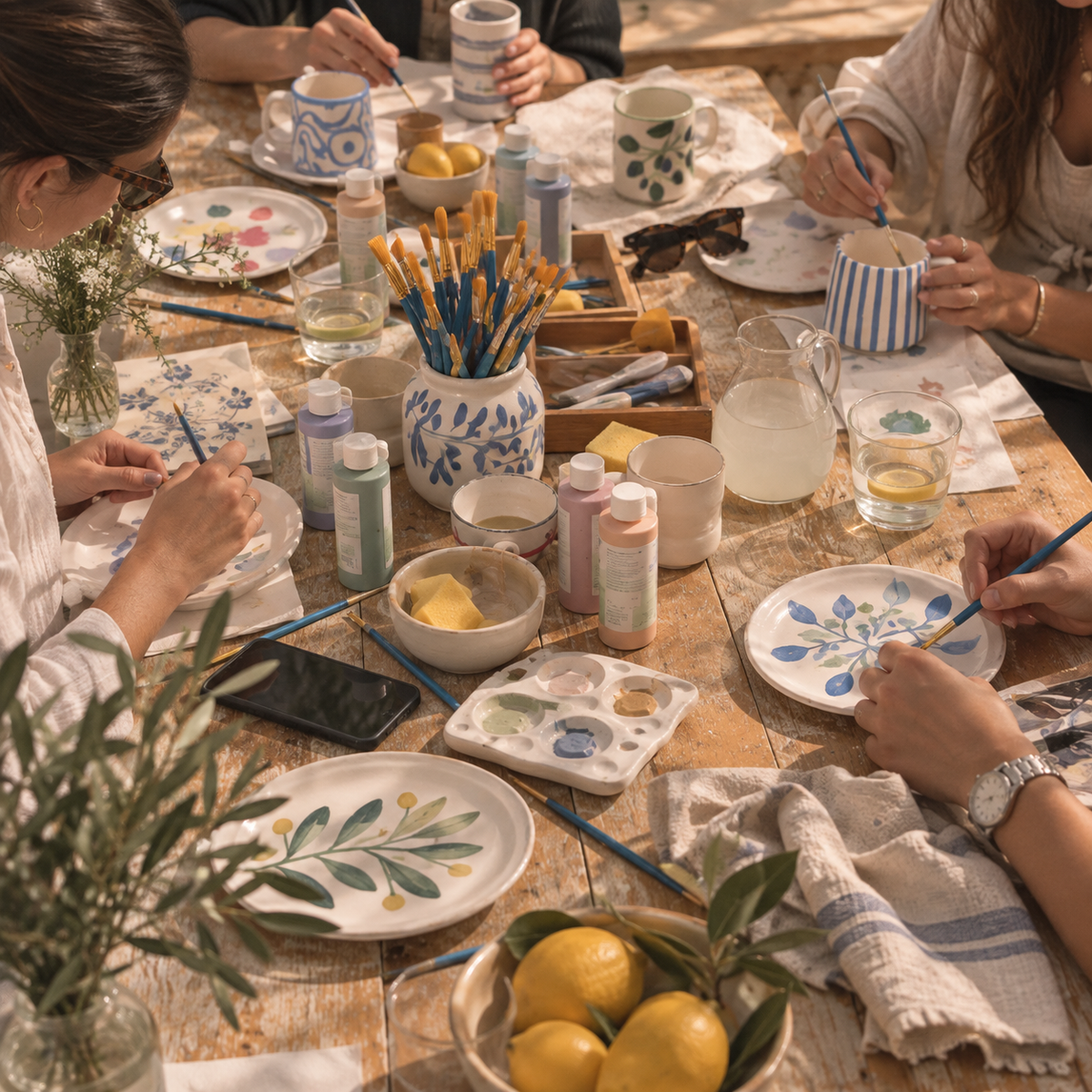 Saint-Tropez: A Ceramic Painting Afternoon