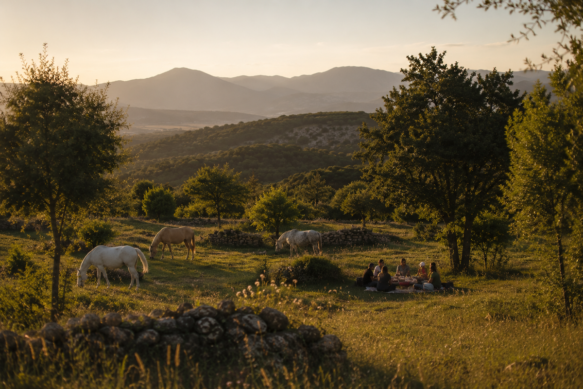 French Riviera: A Mountain Ranch Experience with Horses