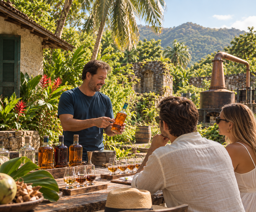 Seychelles: A Rum Tasting in a Historic Island Estate
