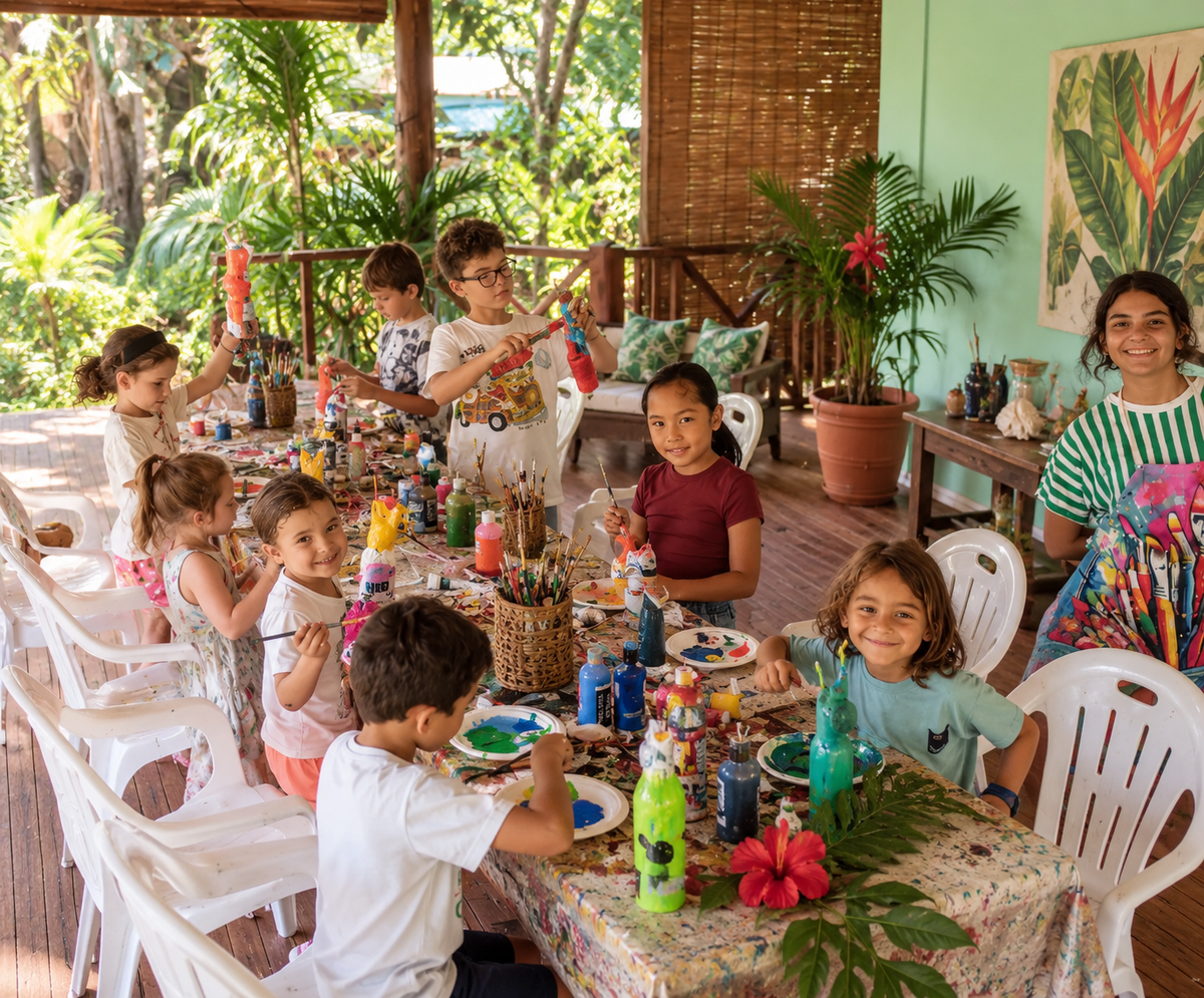 Mahé: A Seychelles-Inspired Art Afternoon