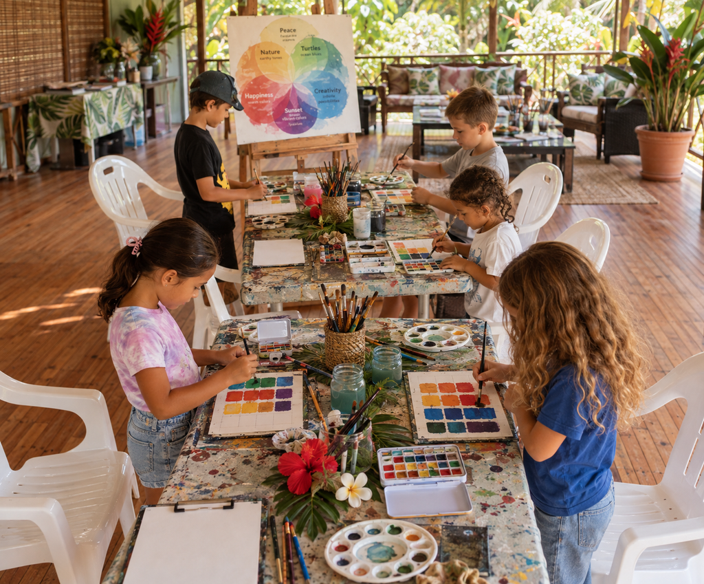 Mahé: A Seychelles-Inspired Art Afternoon