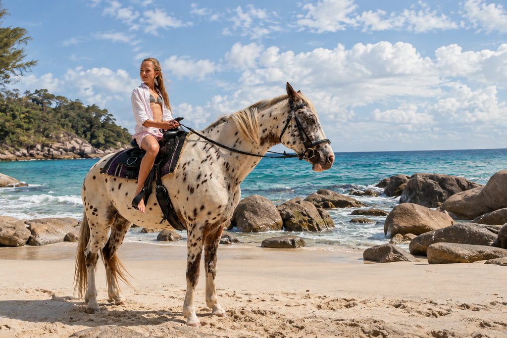 Mahé: A Scenic Horseback Ride Along the Beach