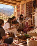 Atlas Mountains: A Berber Craft House & Weaving Visit