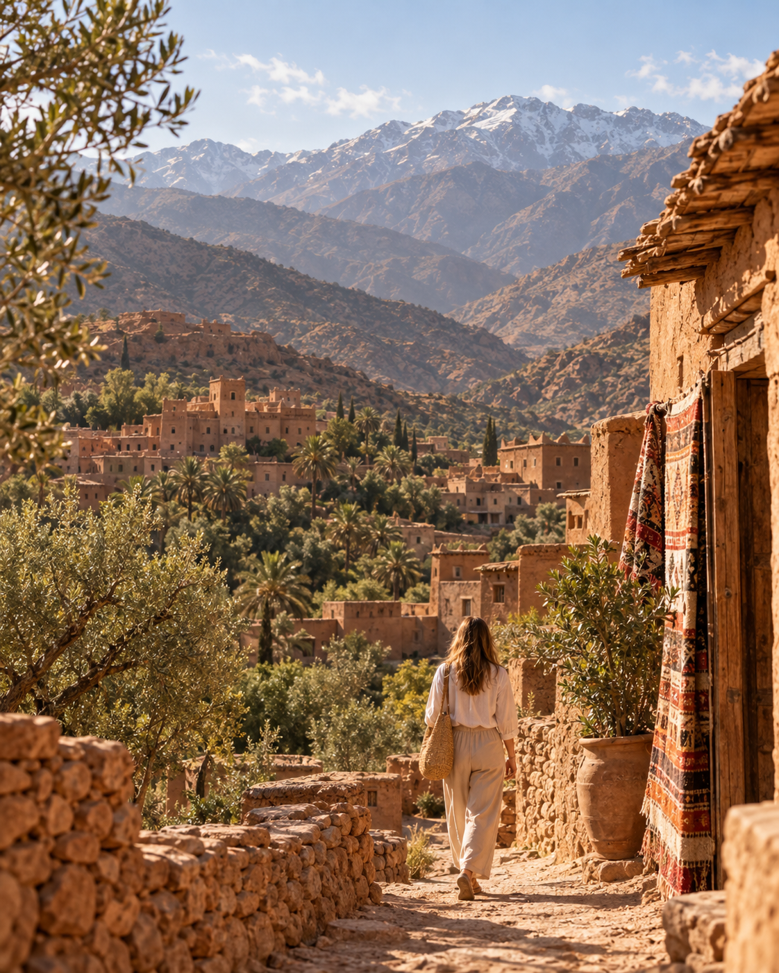 Atlas Mountains: A Berber Craft House & Weaving Visit