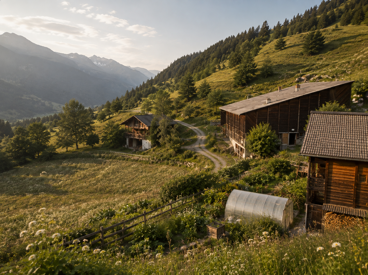 Engadin: A Slow Stay Experience on an Alpine Farm