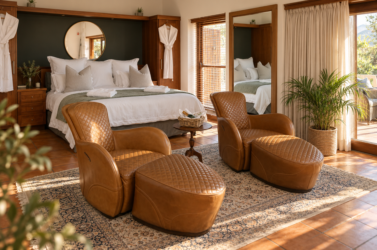 Cape Town: A Private Vineyard Manor beneath the Franschhoek Mountains
