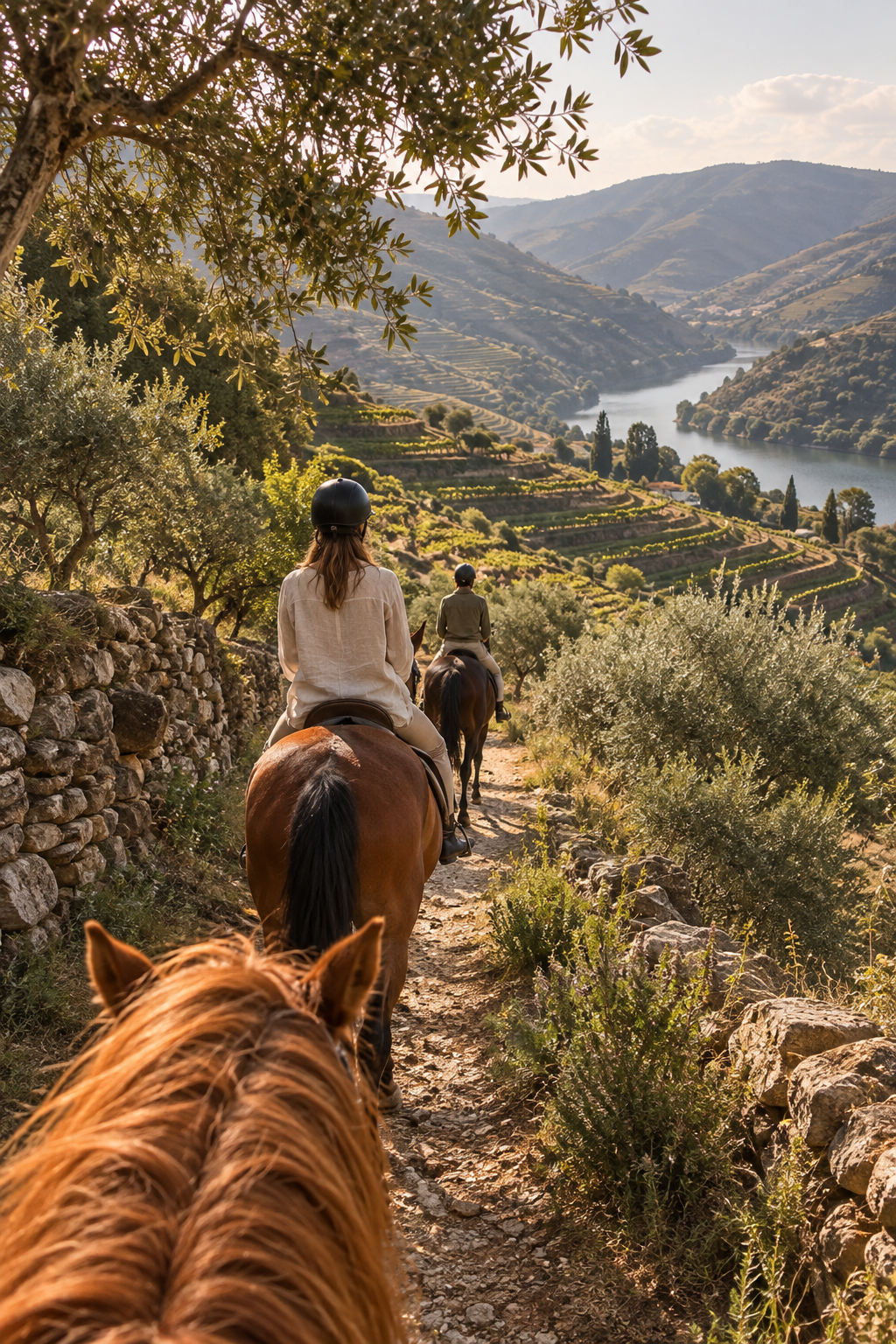Douro Valley: A Mountain Horseback Ride with Wine & Lunch