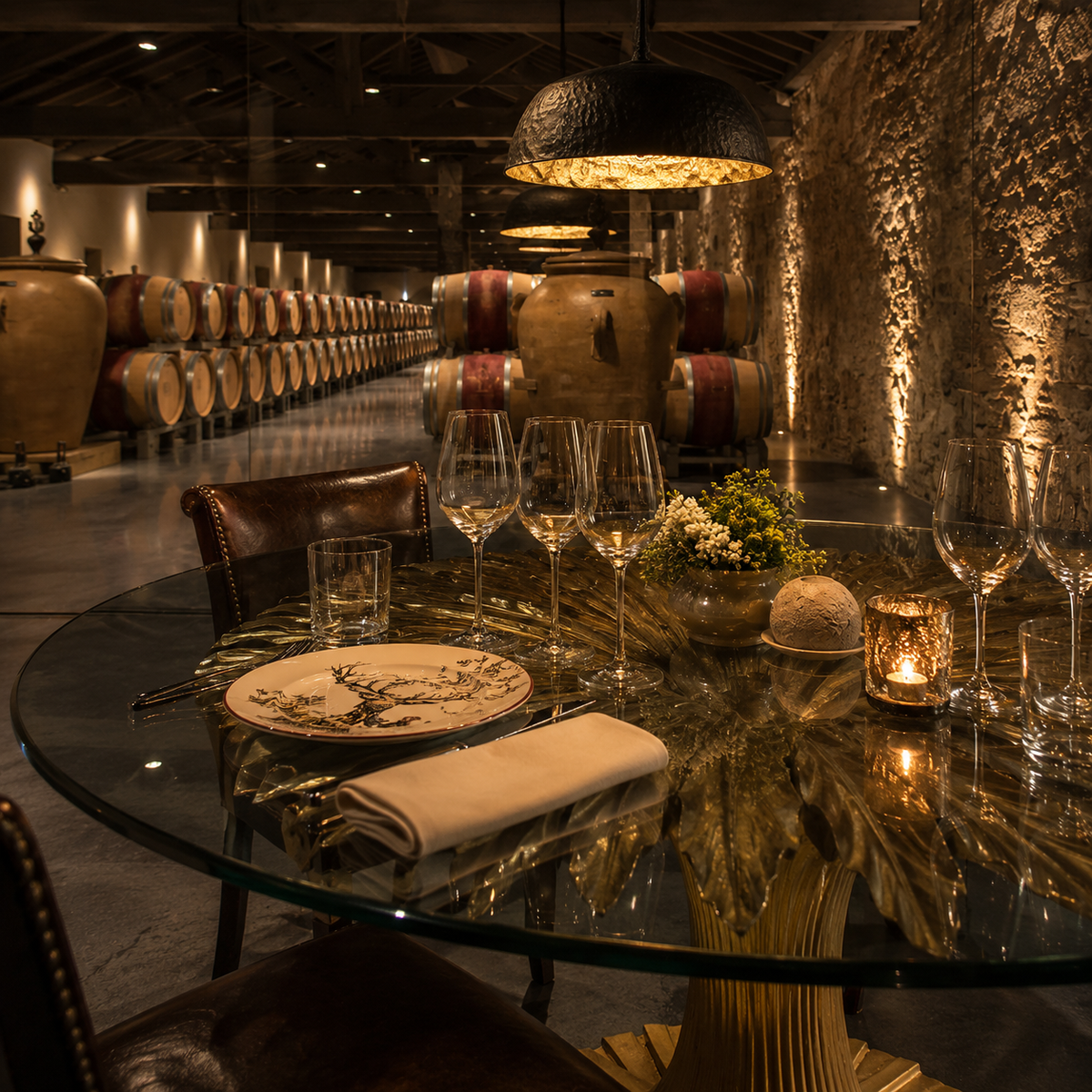 Bordeaux: Private Wine & Lunch in an Ancient Wine Cellar