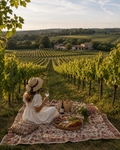 Bordeaux: A Vineyard Picnic with Wine & Cheese