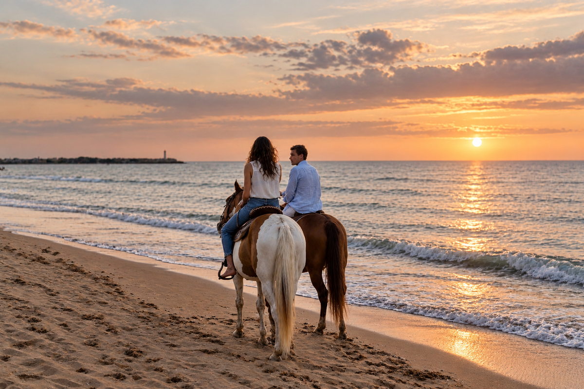 Puglia: A Scenic Horseback Ride through Coastal Dunes