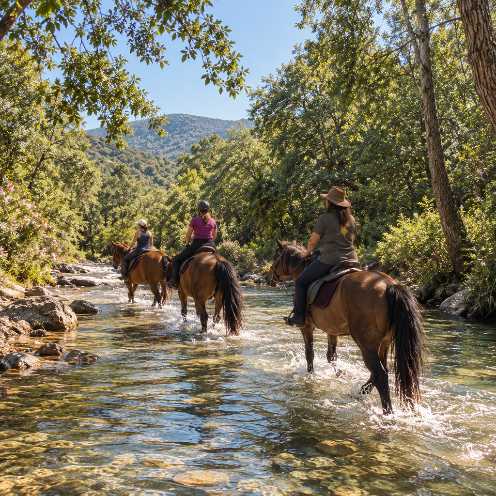 Saint-Tropez: A Scenic Horseback Ride with River Crossing