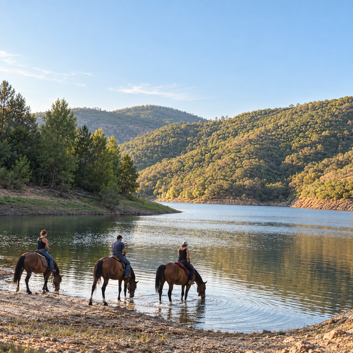 Saint-Tropez: A Scenic Horseback Ride with River Crossing