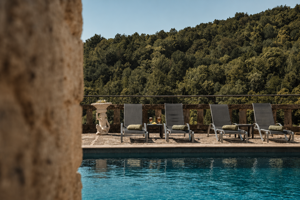 Barcelona: Historic Countryside Retreat – Breakfast, Woodland Walks & Poolside Moments