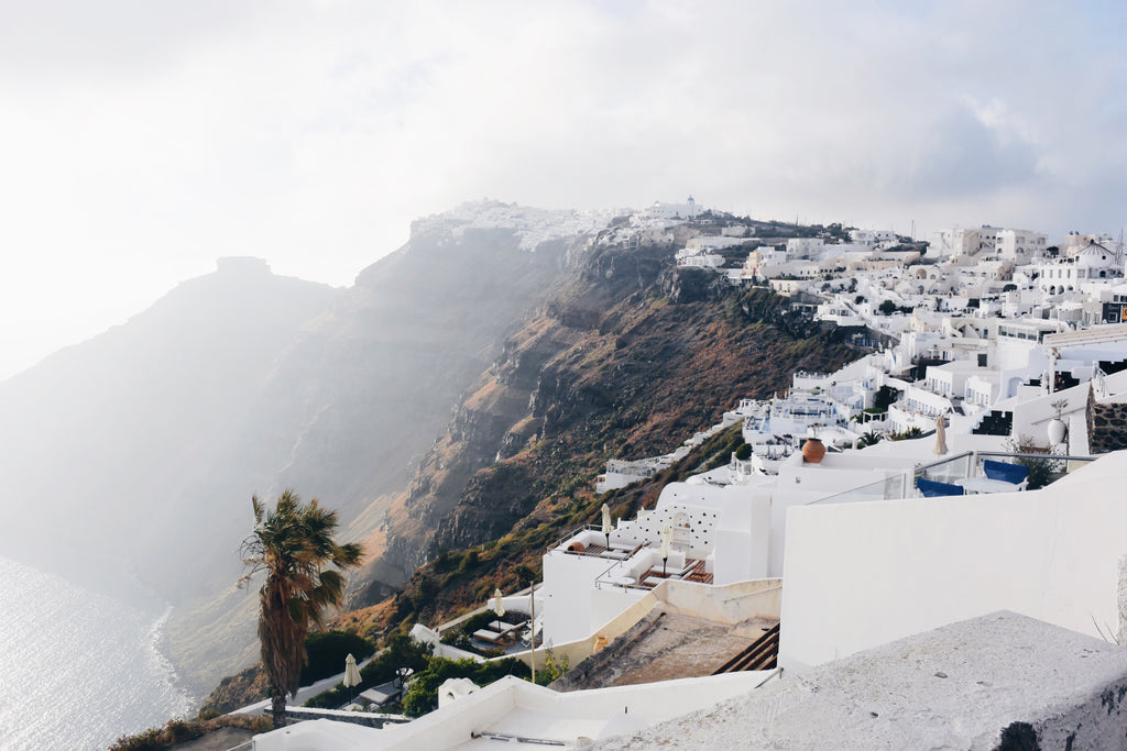 A slow horse riding experience in Santorini