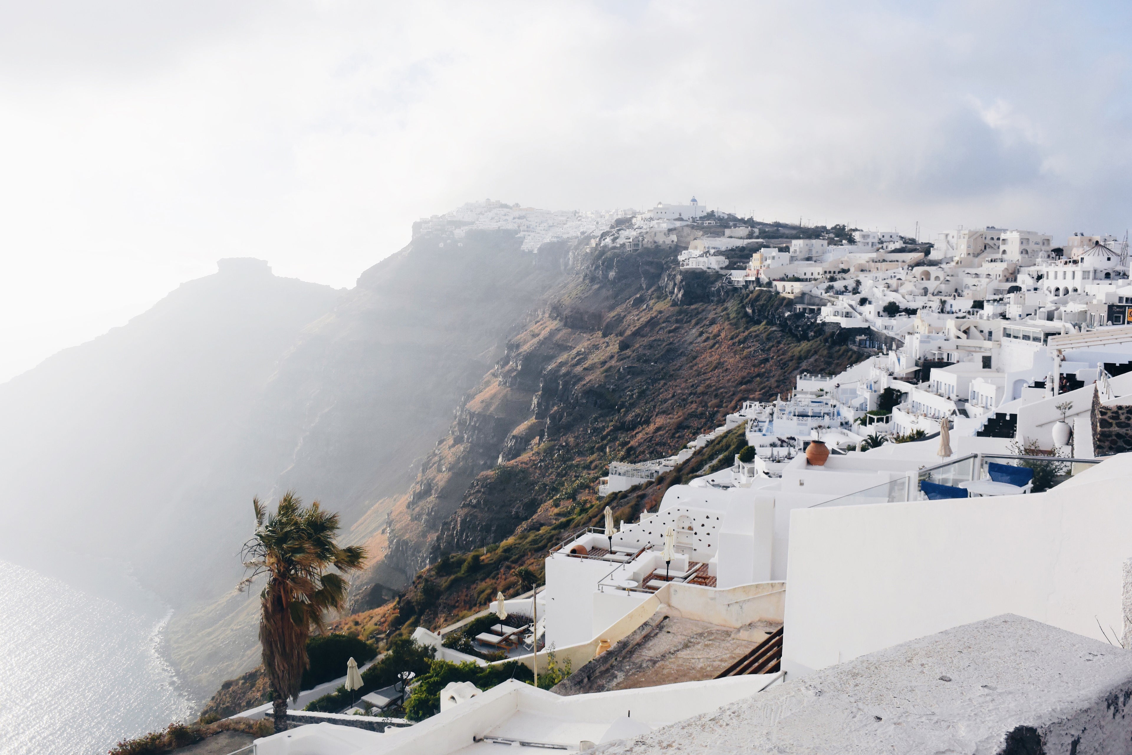 A slow horse riding experience in Santorini