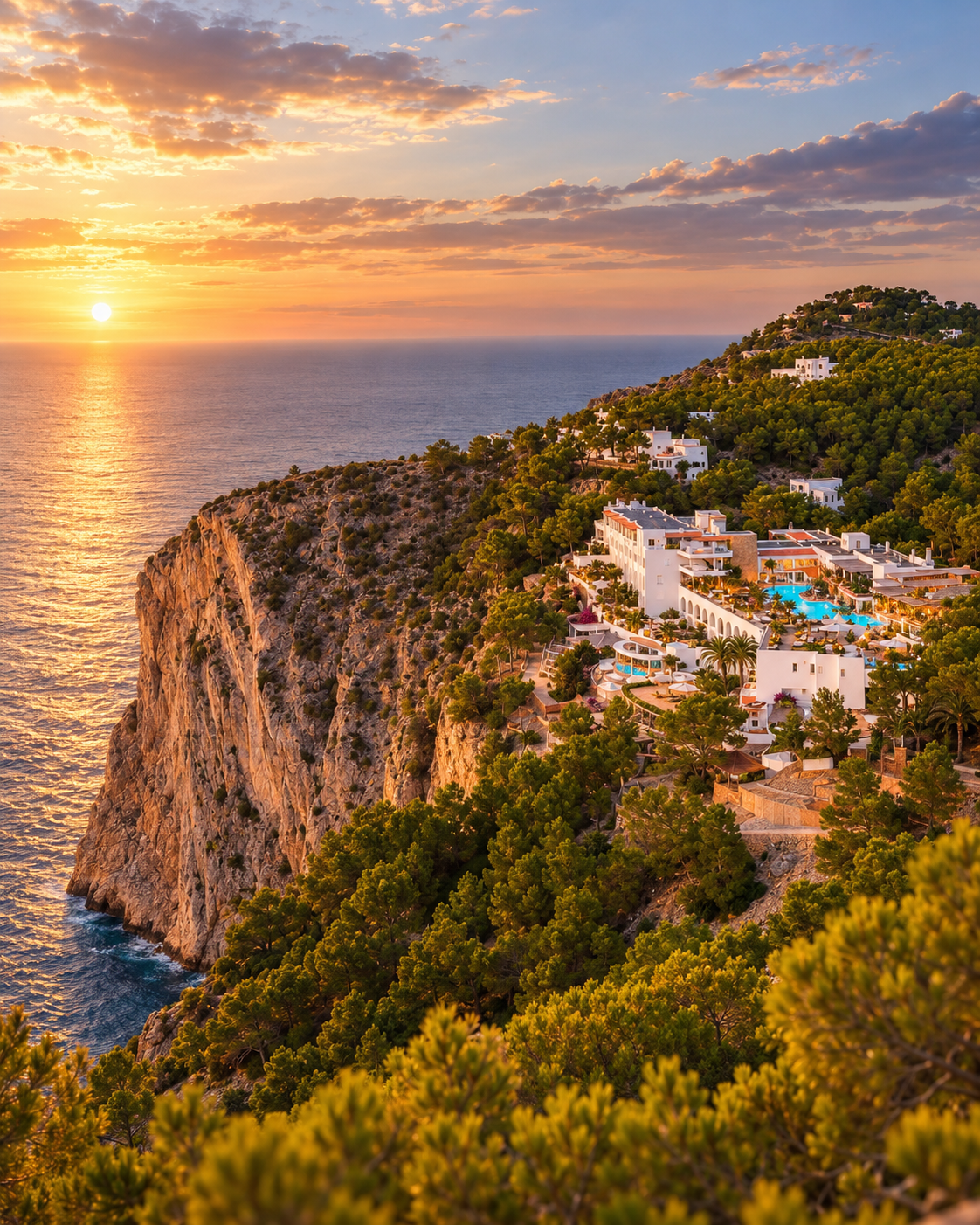 Ibiza: A Cliffside Stay with Private Pool