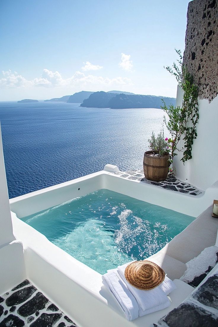 Santorini – A Private Caldera Villa with Infinite Views & Valmont Spa
