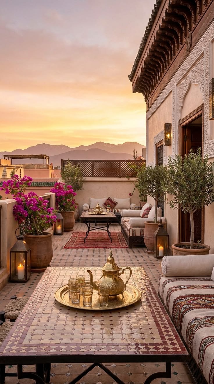 Marrakech – A Desert Courtyard Retreat with Moroccan Spa Rituals