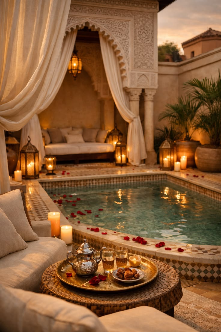 Marrakech – A Desert Courtyard Retreat with Moroccan Spa Rituals