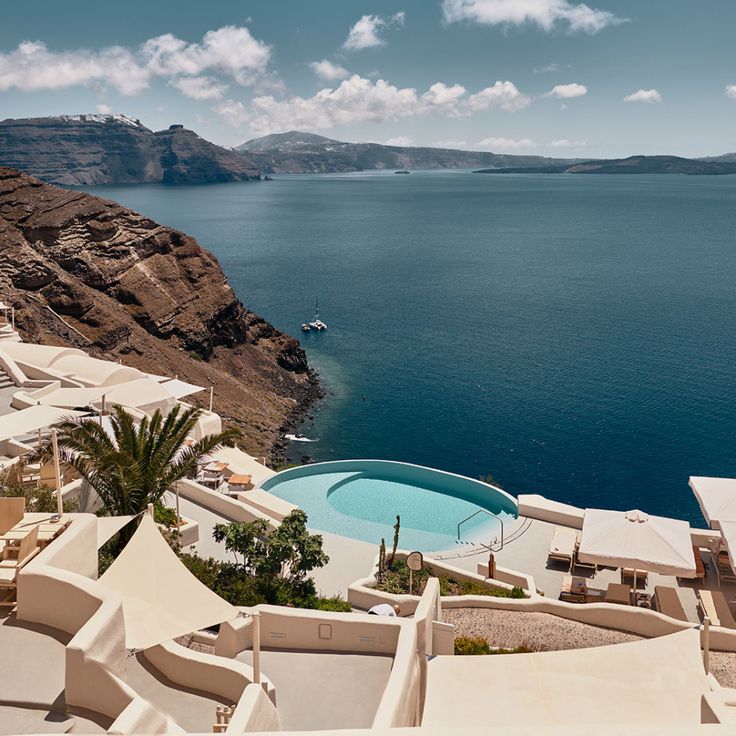 Santorini – A Private Caldera Villa with Infinite Views & Valmont Spa