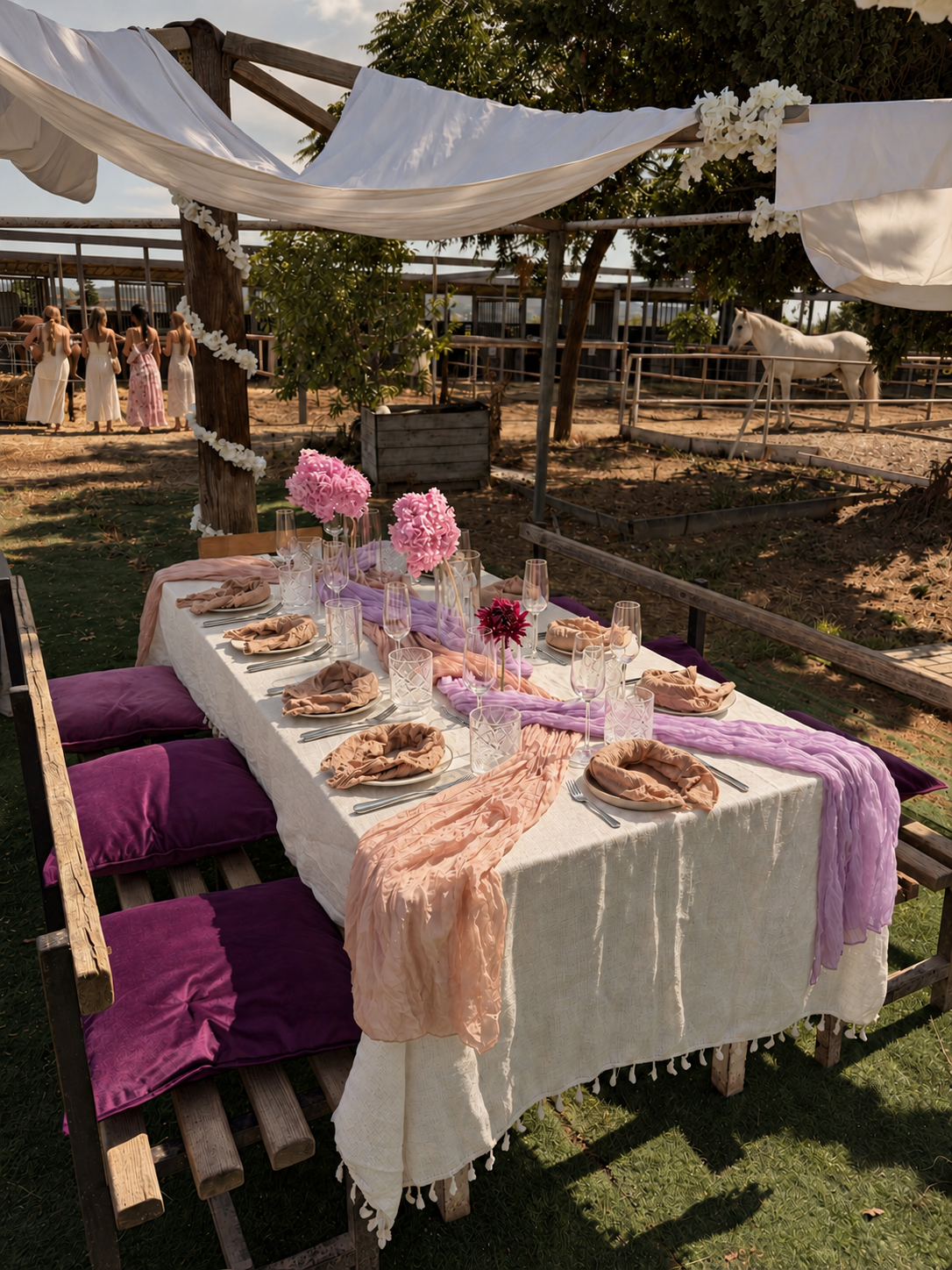 Barcelona: Birthday Lunch with Horses – Mediterranean Flavours & Countryside Moments