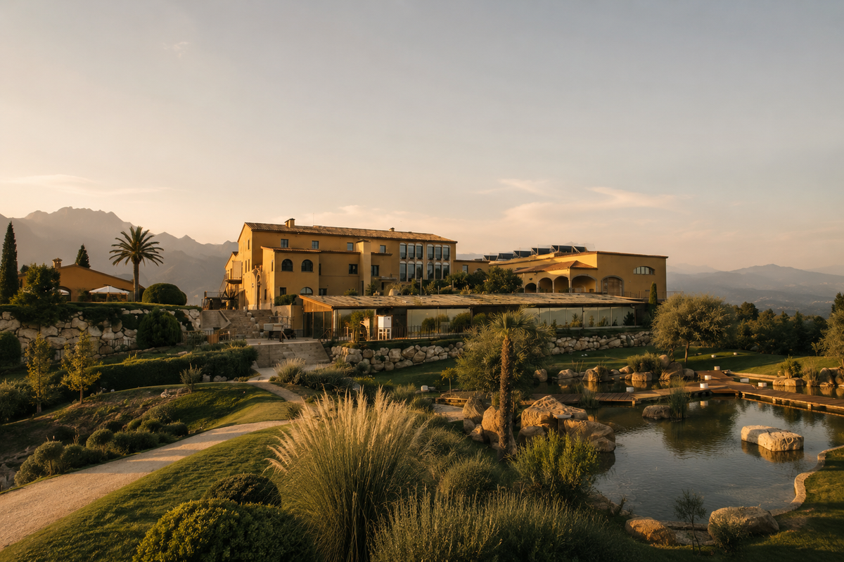 Penedès: A Vineyard Retreat beneath the Mountains of Montserrat