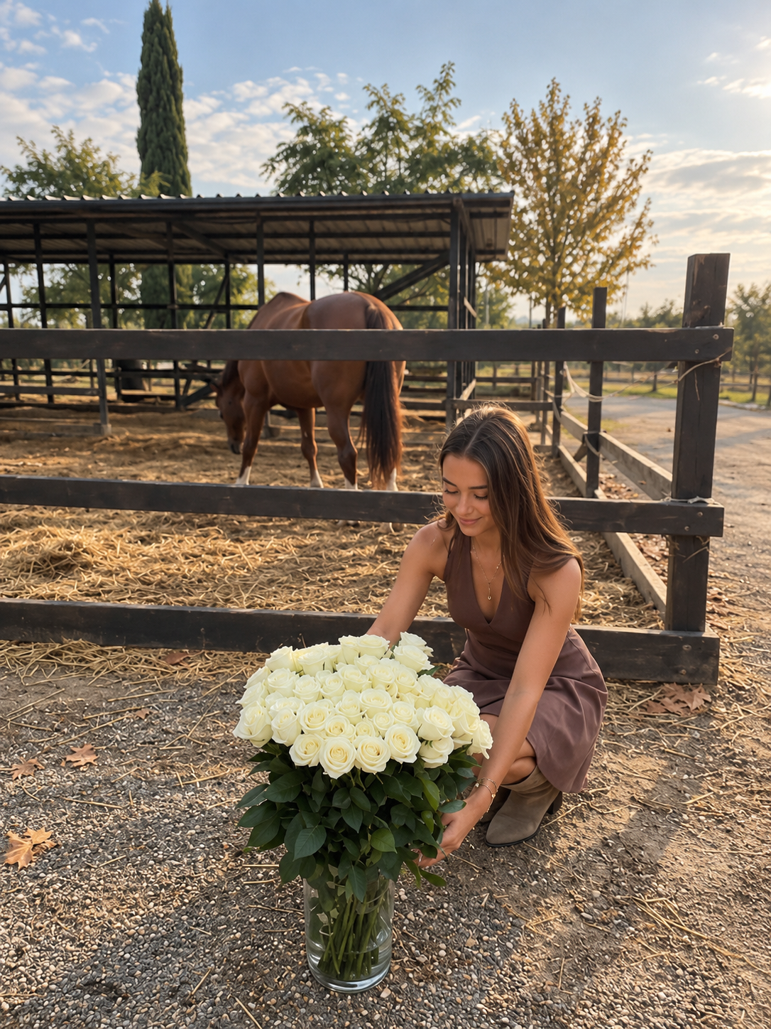 Barcelona: A Romantic Countryside & Horses Proposal