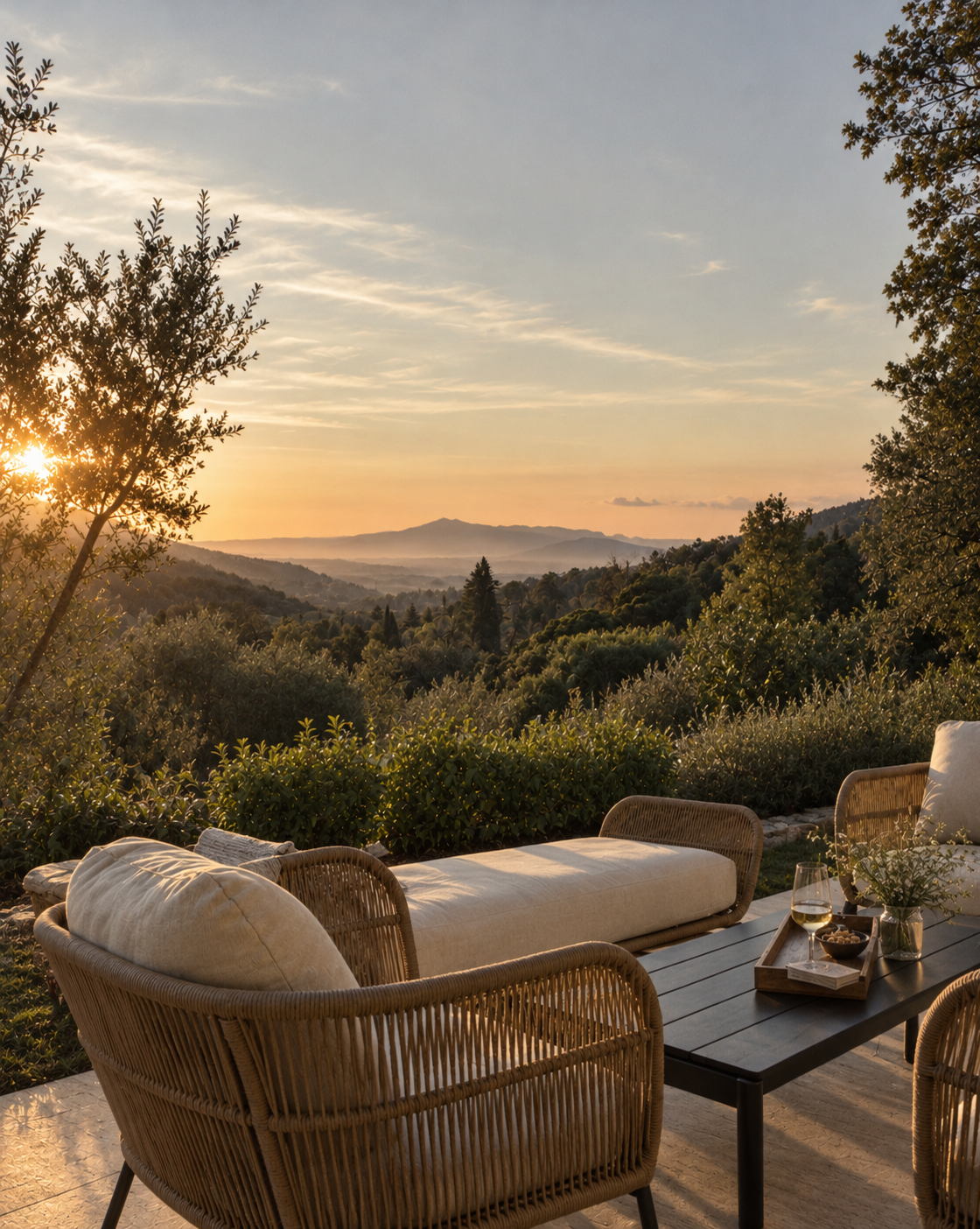 Barcelona: A Two-Night Forest Retreat with Private Terrace