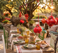 Sardinia: A Garden Dinner beneath the Olive Trees