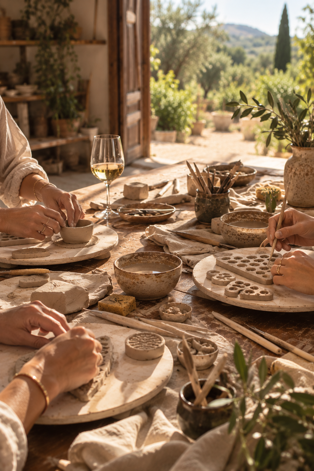 Barcelona: An Artisan Pottery Experience in the Countryside
