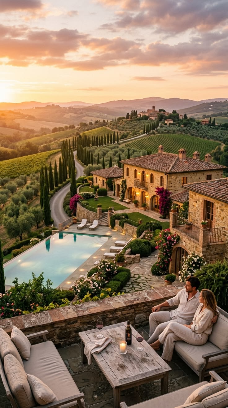 Tuscany – A Romantic Vineyard Escape with Wine Tastings & Pool