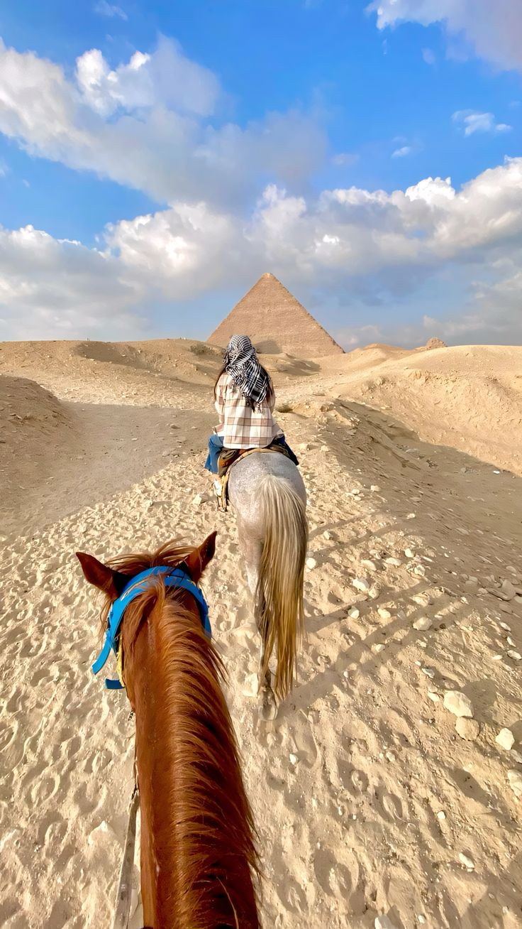 Egypt: Iconic Giza Pyramids Horseback Ride with Museum Entry & Private Guide