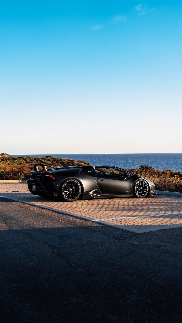 Barcelona Coast Montgat Lamborghini Huracán Evo Spyder Drive