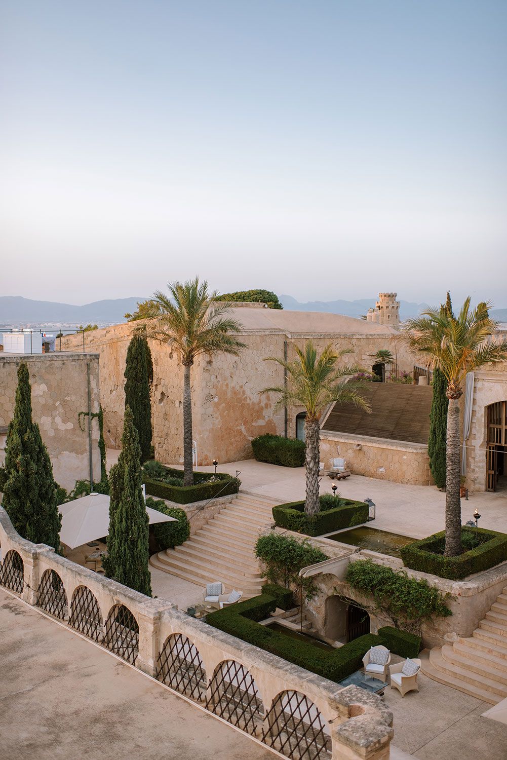 Mallorca – A Historic Fortress Retreat with Private Cliffside Pools & Mediterranean Serenity